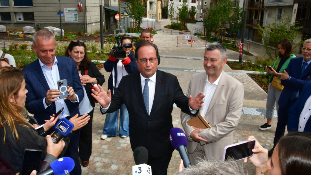 Actus francaises la candidature surprise de l39ancien president Francois Hollande